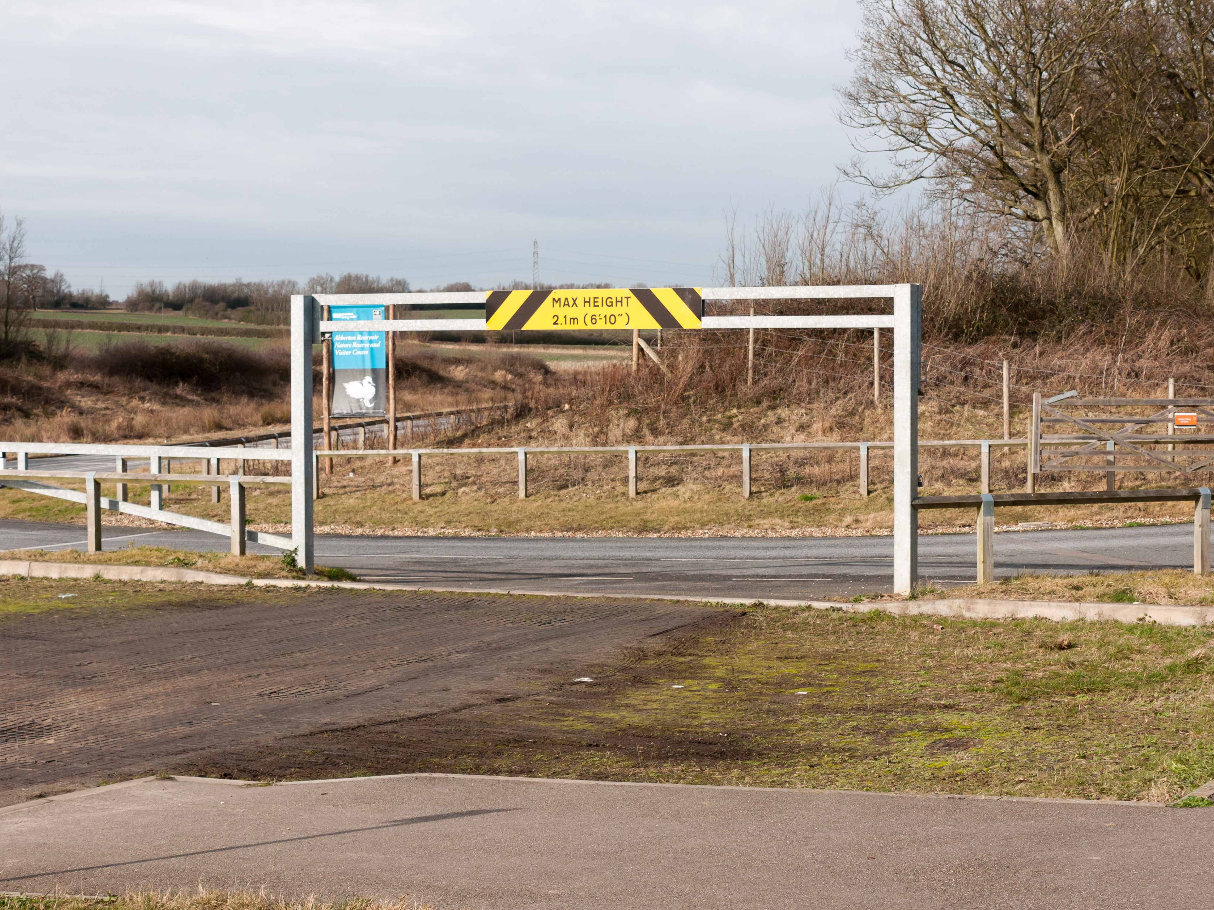 Car park height restriction barriers