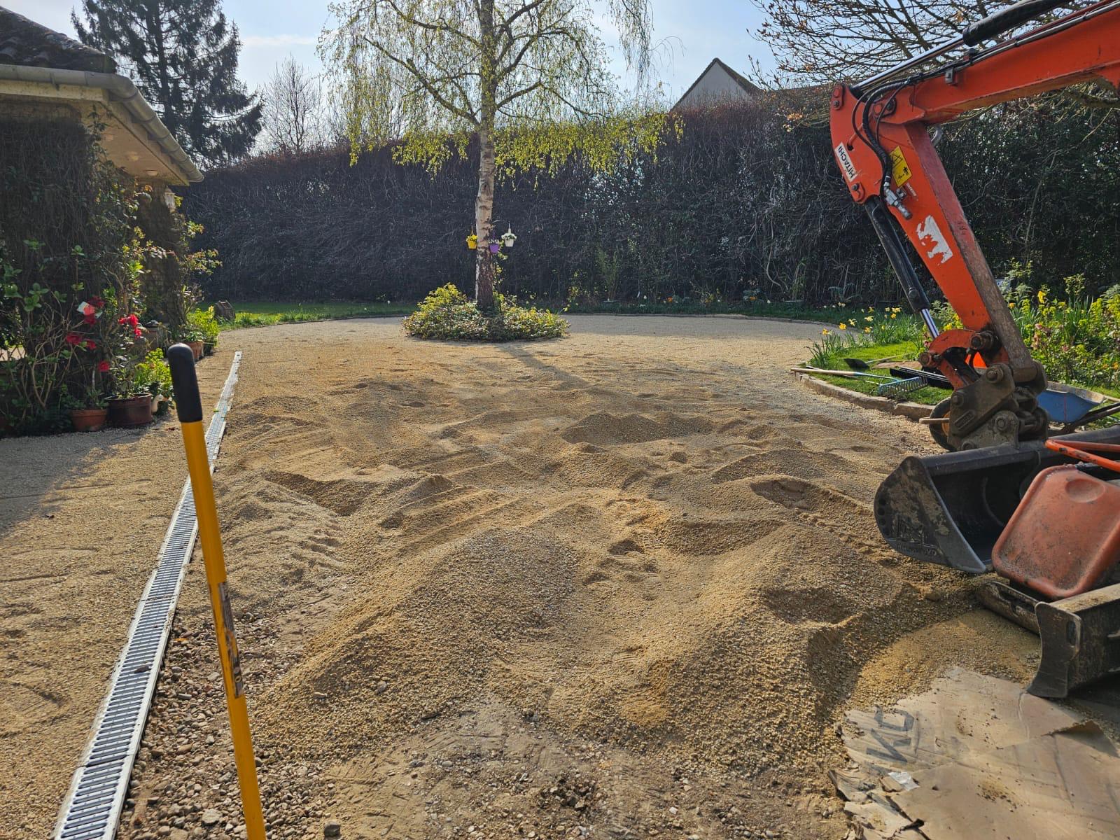 Driveway installation showcase