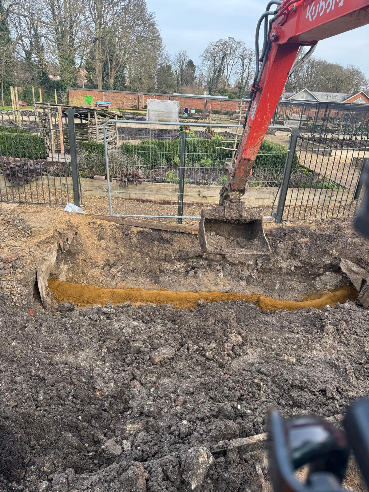 Commercial driveway installation
